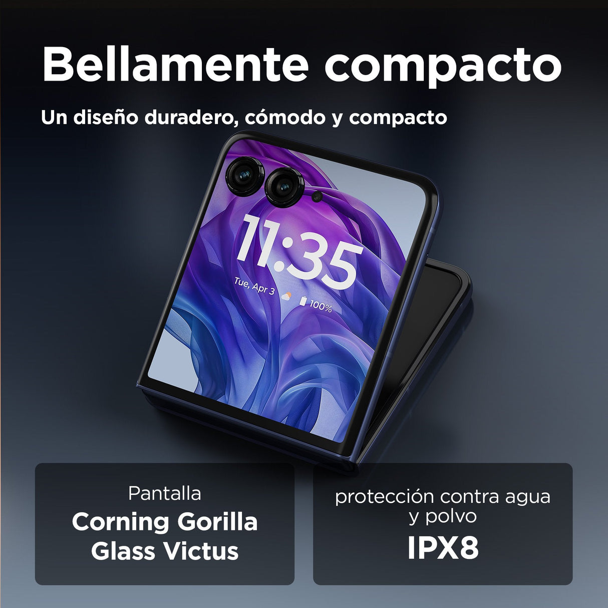 EAN 0840023259586 - Motorola razr 50 ultra 17,5 cm (6.9") SIM doble Android 14 5G USB Tipo C 12 GB 512 GB 4000 mAh Marina imagen 18