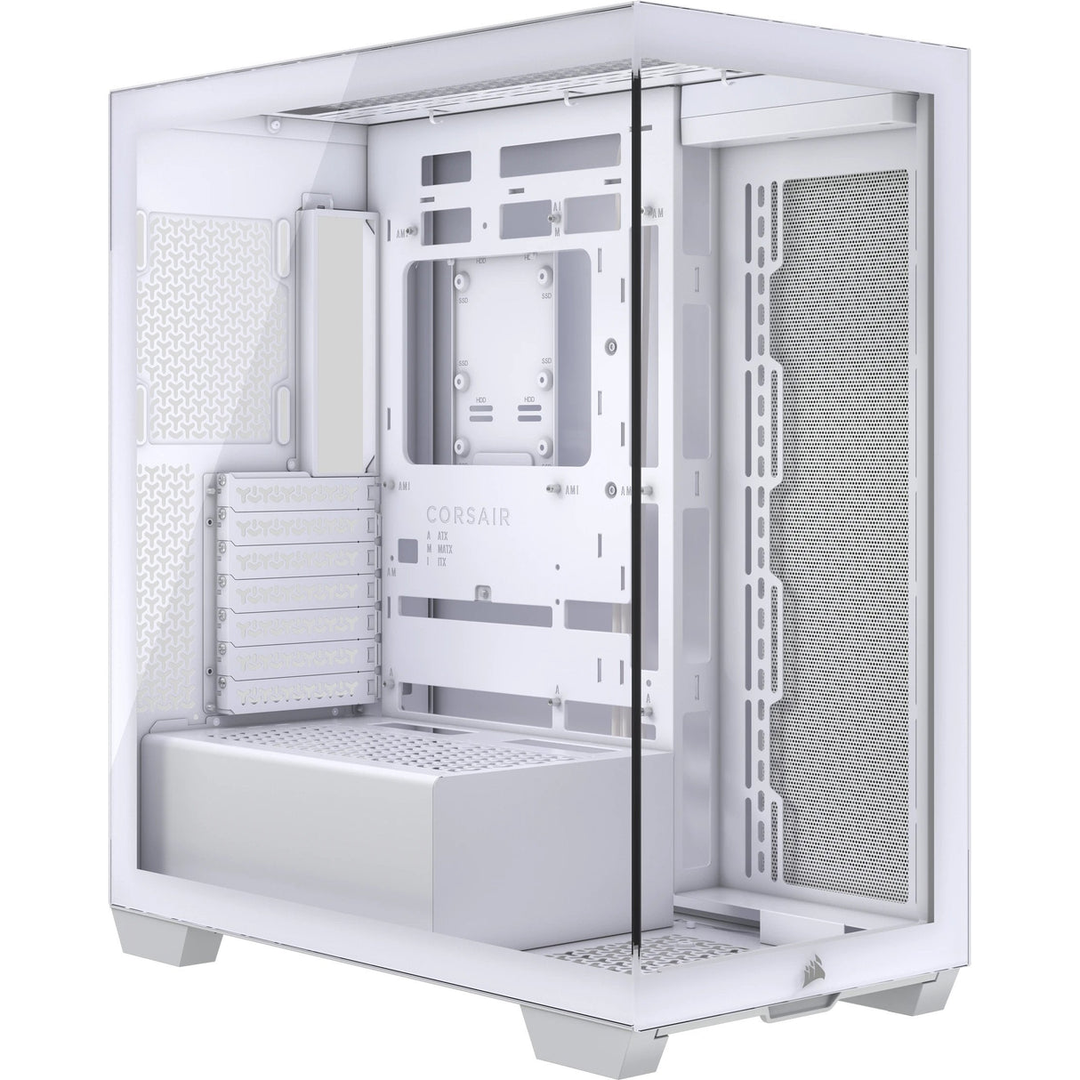Caja Pc Corsair 3500x  Cristal Templado Cc-9011277-Ww Blanca