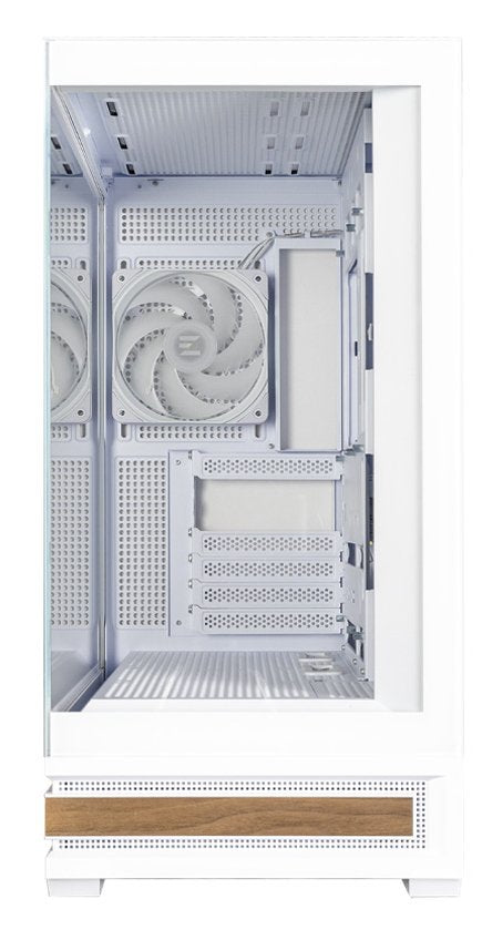 Caja Pc Zalman P40 Namu Atx 4 Xvent 120mm Argb 2xusb 3.0 Blanco S/N Fuente