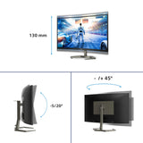 EAN 8712581800710 - Philips Momentum 32M1C5200W/00 pantalla para PC 80 cm (31.5") 1920 x 1080 Pixeles Full HD LCD Negro imagen 3