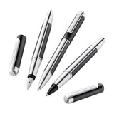 EAN 4012700822628 - Pelikan Pura P40 pluma estilográfica Sistema de carga por cartucho Antracita, Acero satinado 1 pieza(s) imagen 12