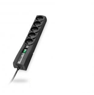 EAN 5907683604608 - Ever CLASSIC 3m Negro 5 salidas AC 250 V imagen 1