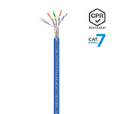 Aisens Bobina Cable Rj45 Lszh Cpr Dca Cat.7 600 Mhz S/Ftp Awg23 - 500m - Azul