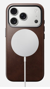 Nomad Traditional Leather Case Funda Para Iphone 17 Pro 16 Cm (6.3") Marrón
