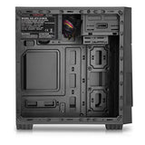 Caja Minitorre Micro Atx Advance Impulse (Negro) Con Fuente De Alimentación 350w