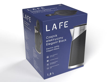 EAN 5907512874103 - Lafe LAFCZA47468 tetera eléctrica 1,8 L 1800 W Negro, Acero inoxidable imagen 9