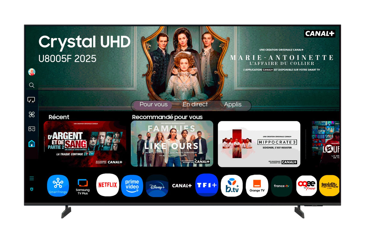 EAN 8806097079262 - Samsung TU50U8005FU 127 cm (50") 4K Ultra HD Smart TV Wifi Negro imagen 1