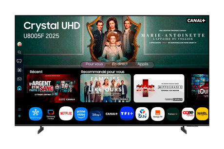 EAN 8806097079262 - Samsung TU50U8005FU 127 cm (50") 4K Ultra HD Smart TV Wifi Negro imagen 1