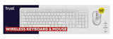 EAN 8713439254655 - Trust Ody II teclado Ratón incluido Hogar / Oficina RF inalámbrico QWERTY Inglés de EE. UU. Blanco imagen 8