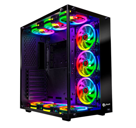 EAN 8436550234268 - TALIUS Cronos Escritorio Negro imagen 8