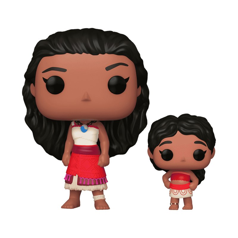 Funko Pop Moana Moana And Little Sis Simea 1546 - Moana 2 - Disney Princesas - 889698797368