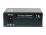Levelone Gvt-2012 Convertidor De Medio 1000 Mbit/S Negro Rj45 A Sfp Gigabit