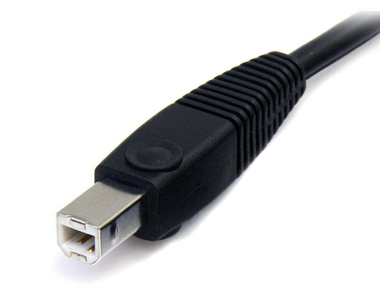 Startech.Com Cable Conmutador Kvm Usb Displayport 4 En 1 C/ Audio Y Micrófono - 6 Pies