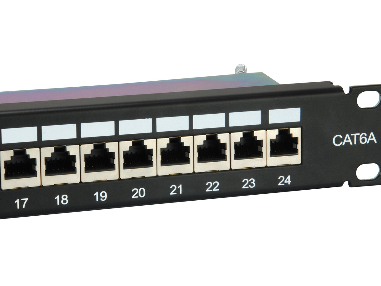Equip Patch Panel 24 Port Rj45 Cat6a 19\1 1he Negro 326625