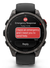 Smartwatch  Garmin Fenix 8 Pro 3,56 Cm (1.4") Amoled 47 Mm Digital 454 X 454 Pixeles Pantalla Táctil Gris Wifi Gps (Satélite)