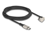 Delock Daten- Y Cable De Carga Usb Tipo-C A Lightning F 180° Angular 2 M Mfi
