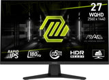EAN 4711377278911 - MSI MAG 274QF pantalla para PC 68,6 cm (27") 2560 x 1440 Pixeles Wide Quad HD LCD Negro imagen 2