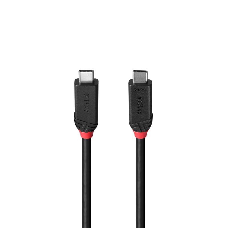 EAN 4002888370004 - Lindy 37000 cable USB USB4 Gen 3x2 0,5 m USB C Negro imagen 2