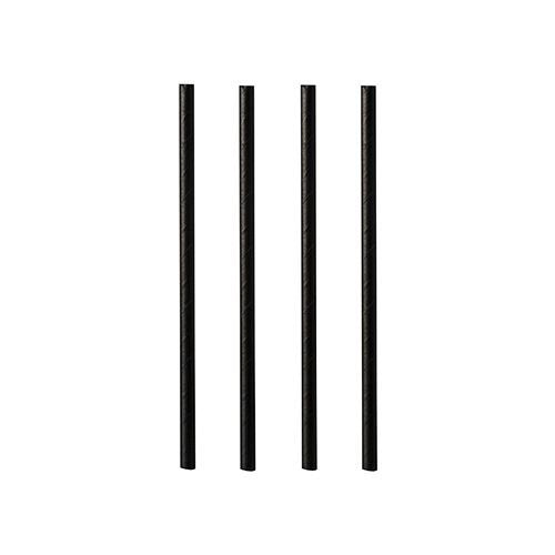 Papstar Cocktail-Strohhalme Pure Negro