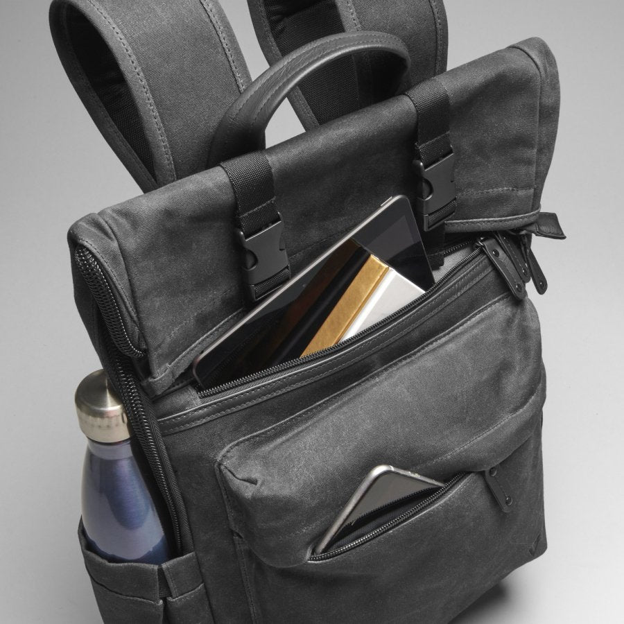 Mochila V7 Elite Cbxt16-Canvas (Backpack) Para Portátil