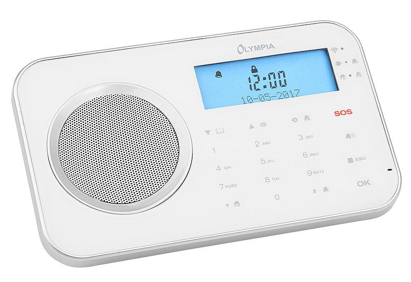 Sistema De Alarma Olympia Prohome 8700 Wlan/Gsm, Blanco