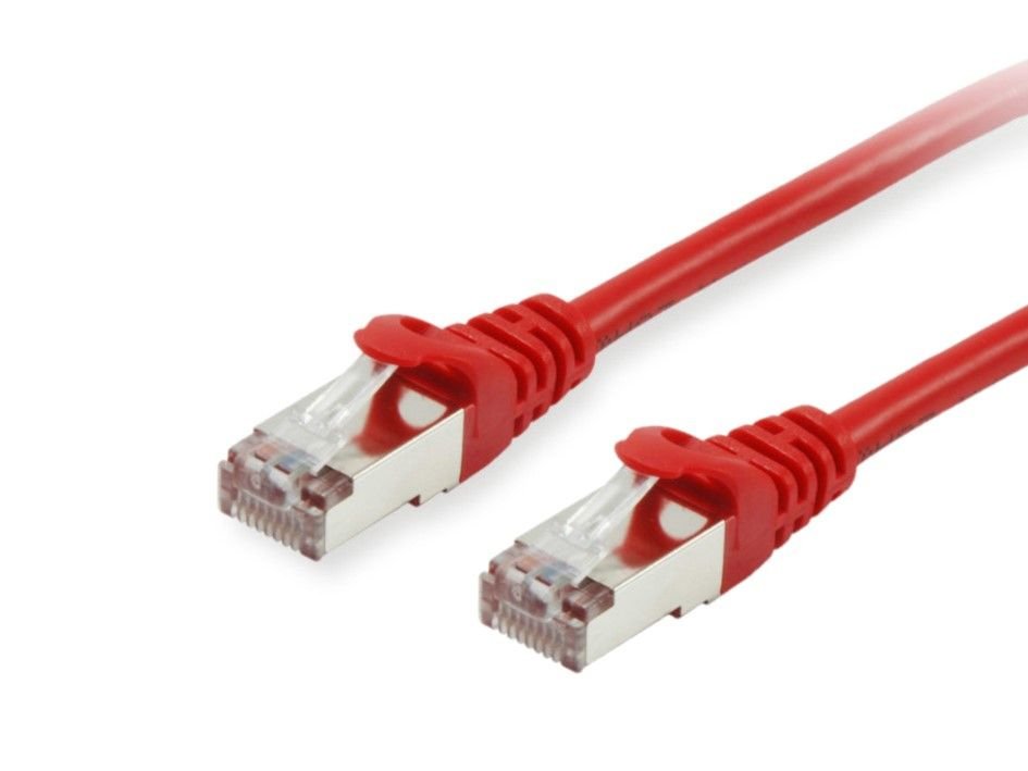 Equip Cable De Red Cat6a S/Ftp 2xrj45 3.00m Rojo Lszh