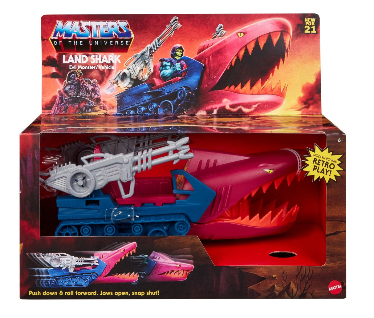 Figura Land Shark Masters Of The Universe Origins 14cm