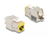 Delock 87896 Módulo Keystone Rj45 Hembra A Lsa Cat.6a Montaje Sin Herramientas Colores Surtidos Juego 8 Piezas