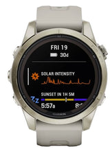 Garmin Fenix 7spro Sapphire Solar -42mm - Light Sand Soft Go