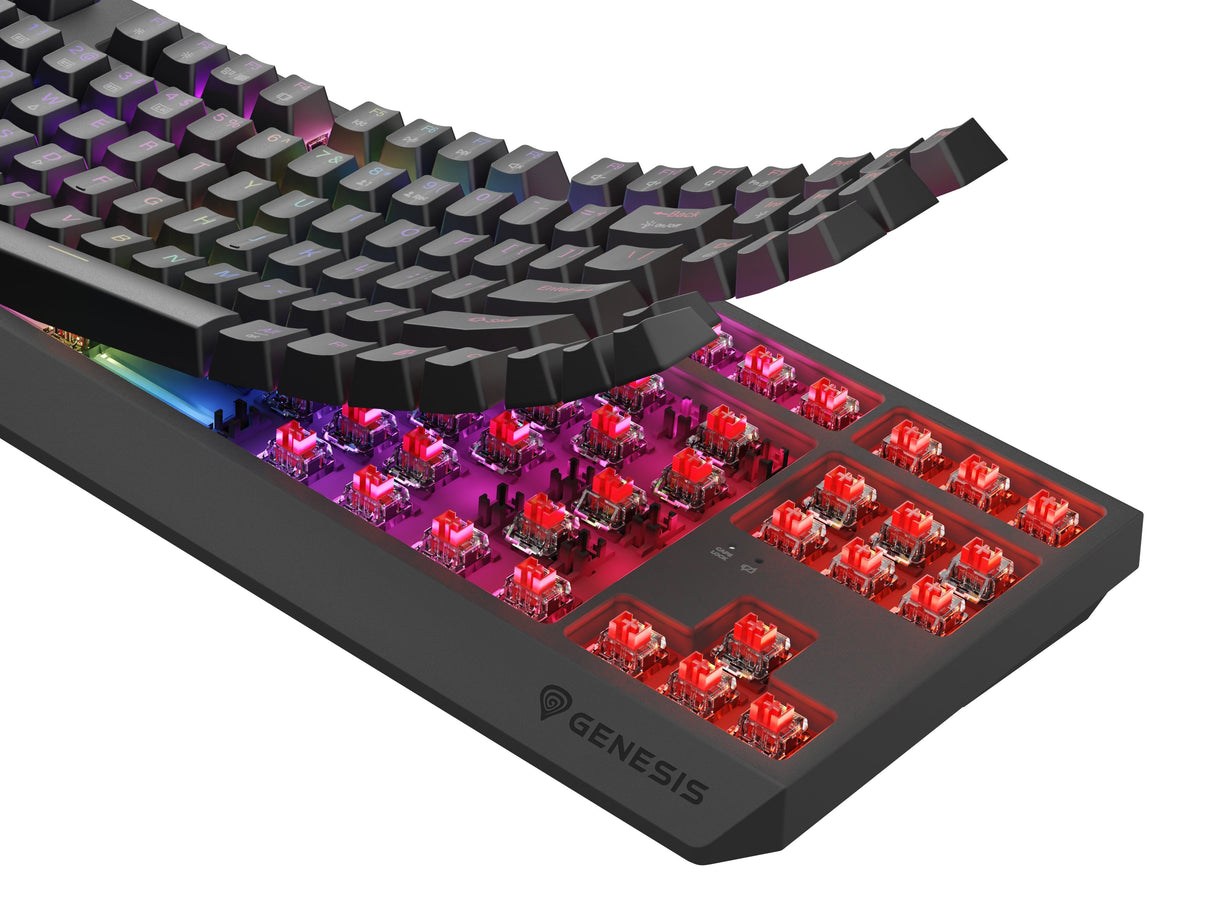 Genesis Thor 230 Tkl Wireless Czarna Rgb Outemu Panda