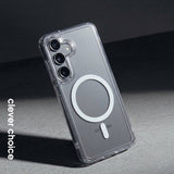 Etui Hybrid Clear Magnetic Magsafe Samsung Galaxy A57 Przezroczyste