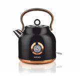 Hervidora Haeger Art Deco Black