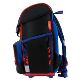 Herlitz Juego De Mochilas Escolares De 4 Piezas, Color Azul Y Rojo,