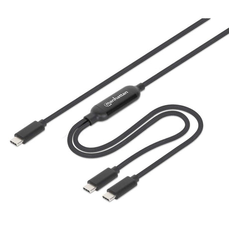 EAN 766623355810 - Manhattan 355810 cable USB 2 m USB C 2 x USB C Negro imagen 1