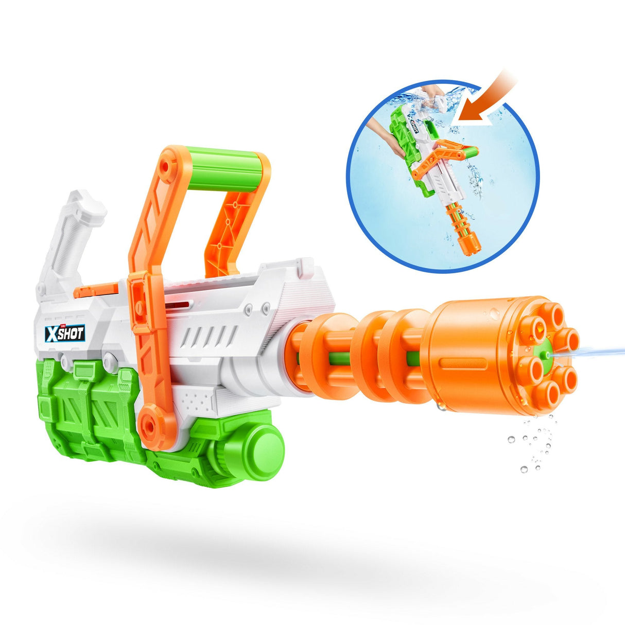 Zuru X-Shot Water - Fast Fill Hydro Cannon Wasserblaster, Pistola De Agua 118112