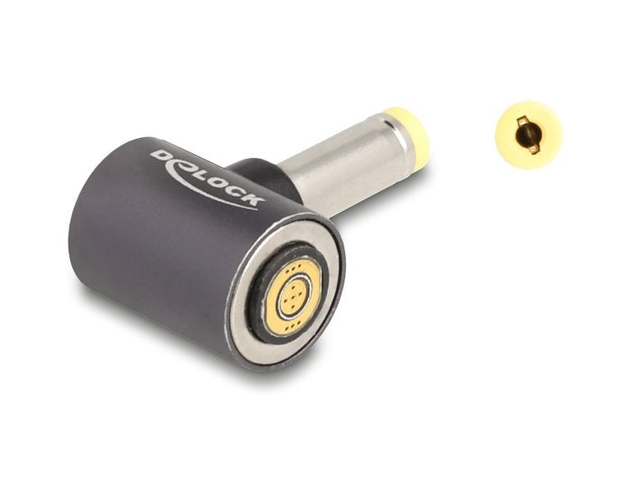 Delock 80786 Adaptador Para Cable De Carga De Portátil Hp De 4,8 X 1,7 Mm Macho A Conector Magnético De 8 Pines