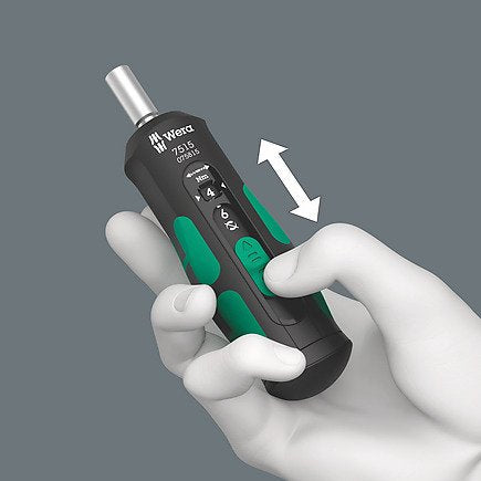 Wera 7515 Llave Dinamométrica De Velocidad Segura Kraftform 2-6 Nm
