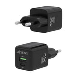 EAN 8436574709513 - AISENS ASCH-25W2P015-BK cargador de dispositivo móvil Universal Corriente alterna Carga rápida Interior imagen 3