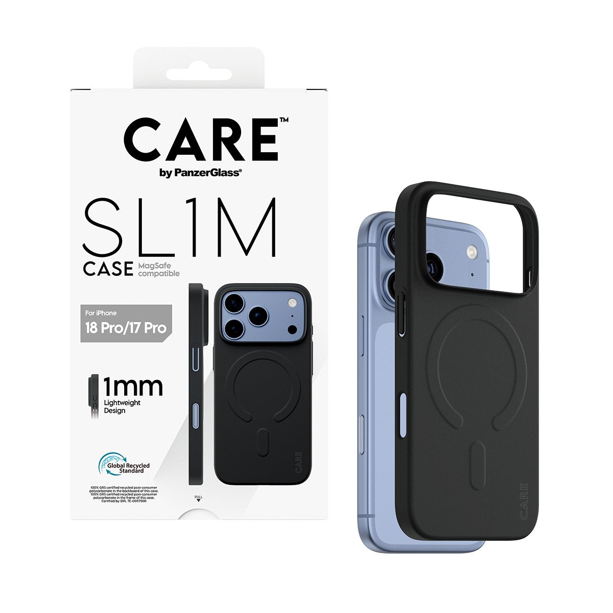 Care By Panzerglass Sl1m Case Negro M. Magsafe Iphone 17 Pro