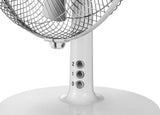 Ventilador De Sobremesa Unold 86810 Silverline Blanco/Gris