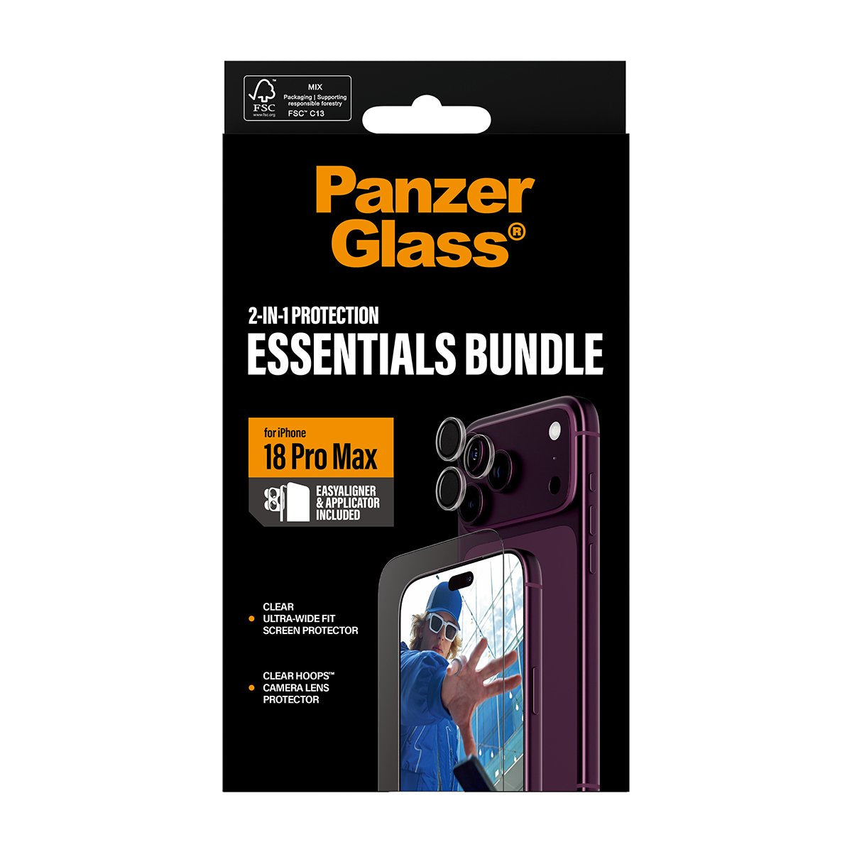 Panzerglass 2-In-1 Essentials Hndle Iphone 18 Pro Max