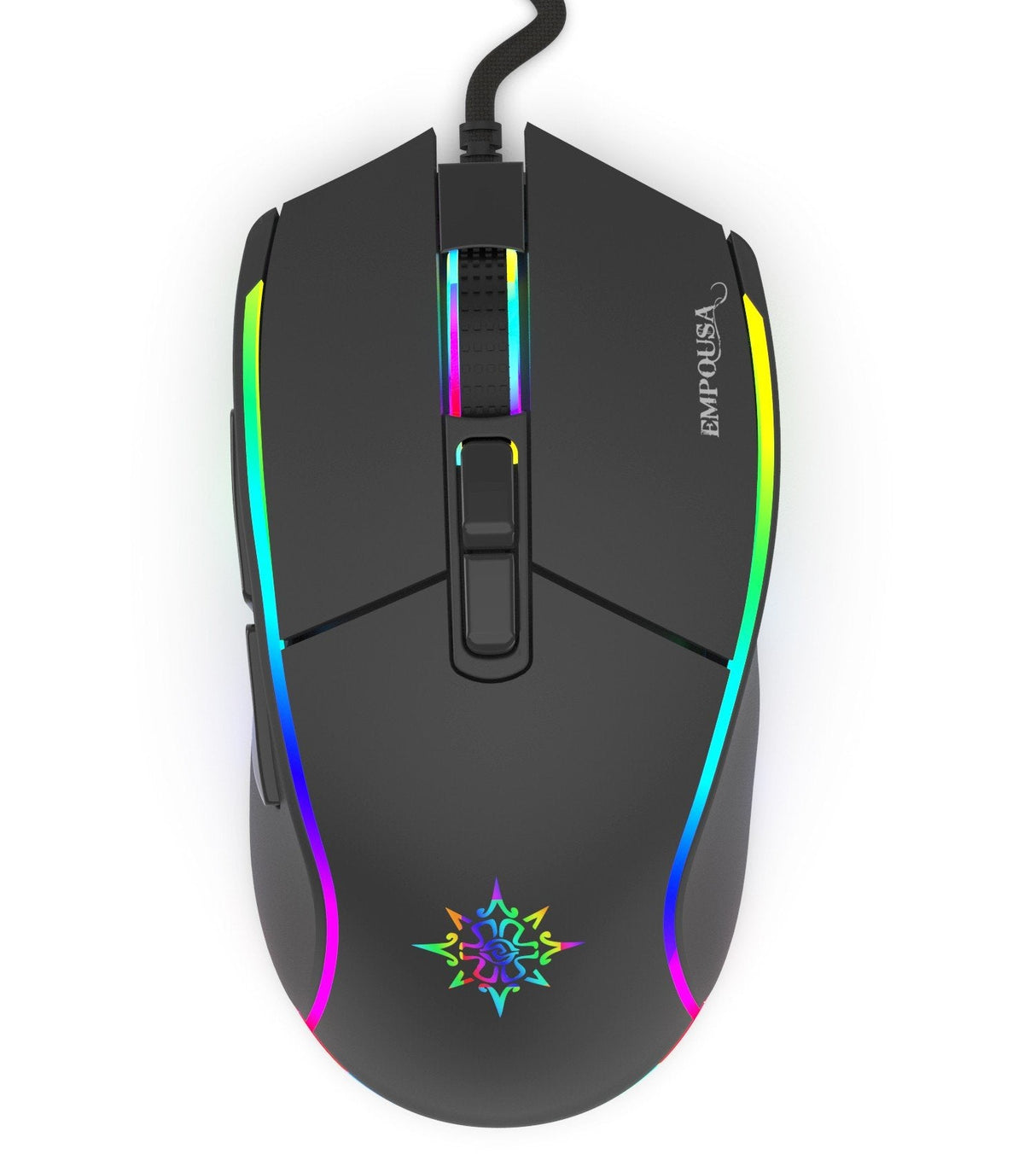 Raton Inca Img-Gt16   6400 Dpi, Rgb, 7 Tamen, Usb, Negro Retail