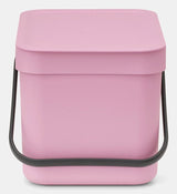 Brabantia Sort & Go Abfallbehäl. Lilac Pink 6 L