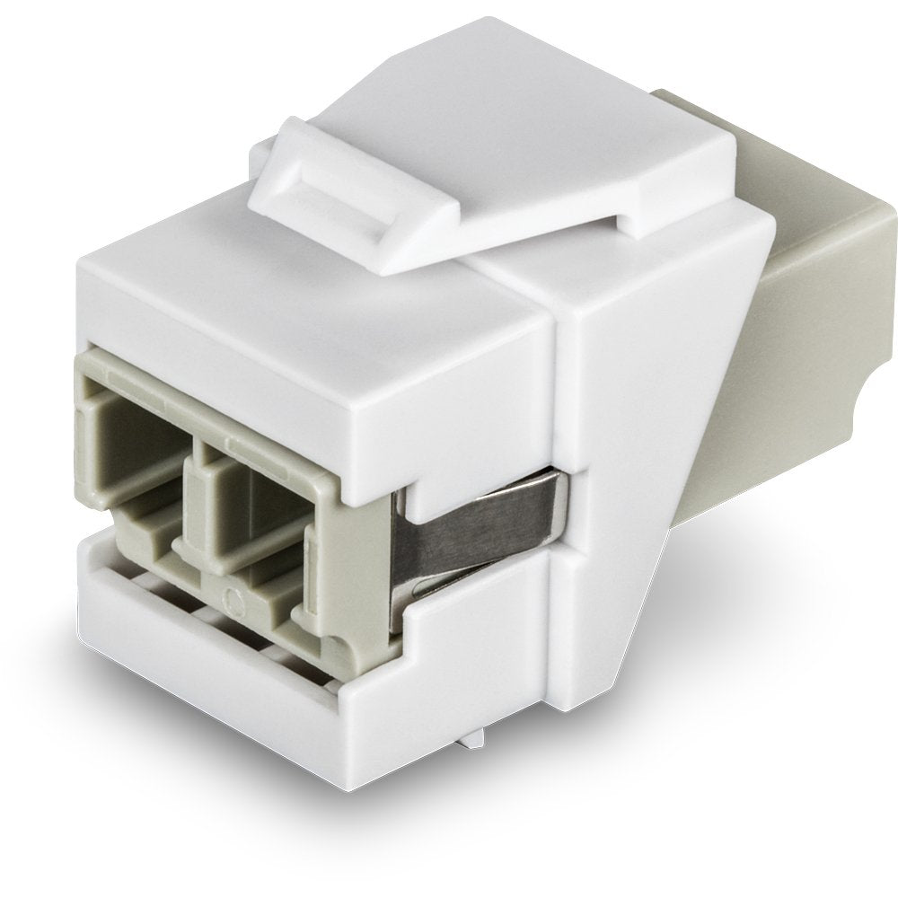 Lc Duplex Fiber Optic  Keystone  Coupler Jacks-