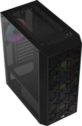 Caja Gaming Semitorre Aerocool Hivebk