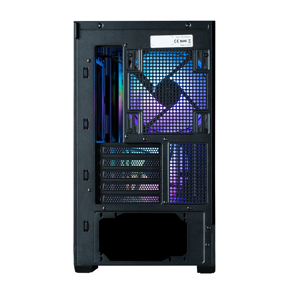 Caja Pc P30air Matx Mini Argb Ventiladoresx3 Negro