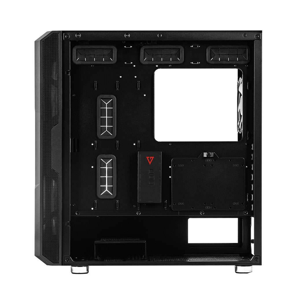 Caja Pc Modecom Volcano Amirani Argb Negra