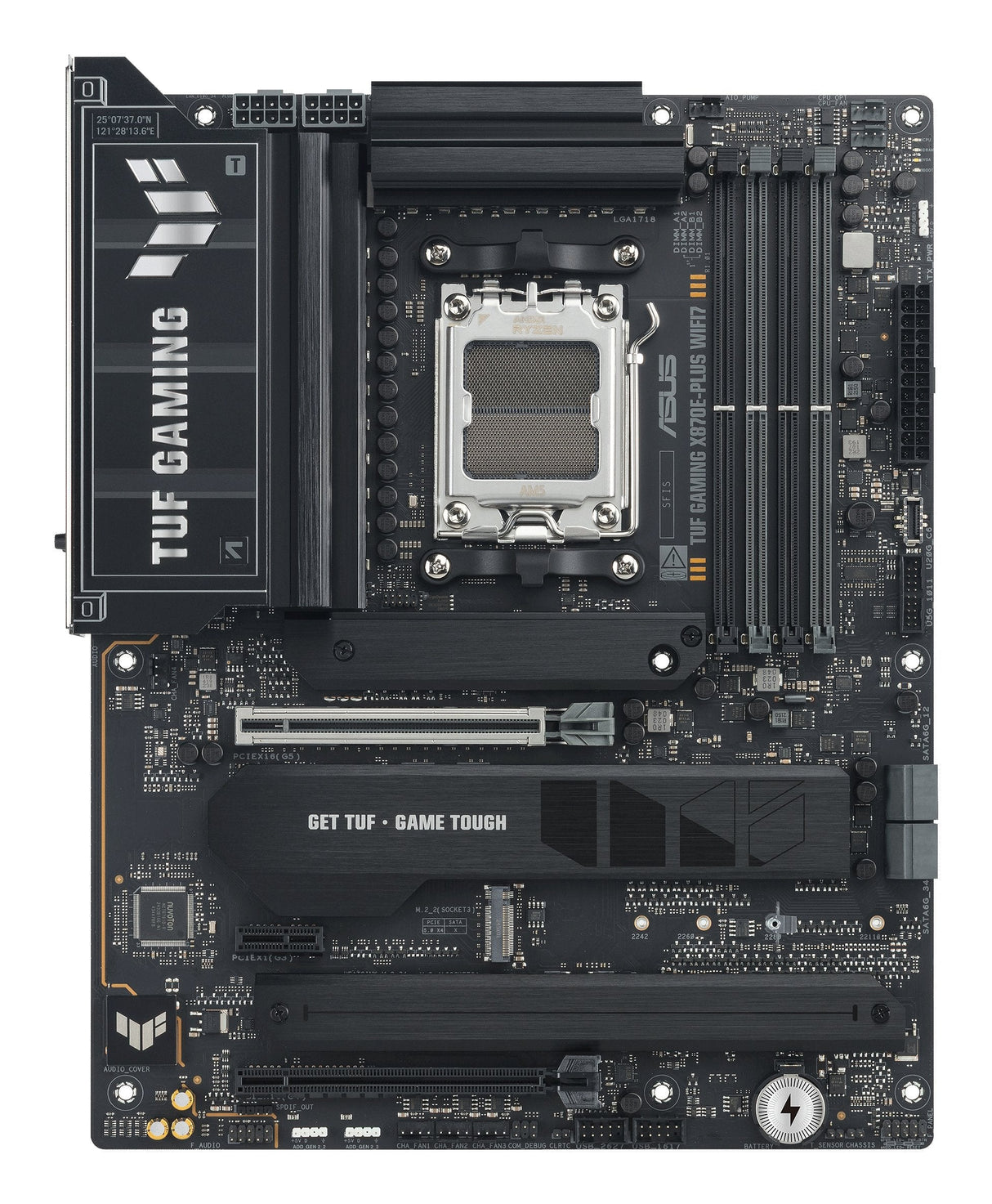 EAN 4711636100342 - ASUS TUF GAMING X870E-PLUS WIFI7 AMD X870E Zócalo AM5 ATX imagen 1