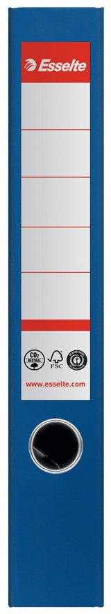 Esselte Archivador Palanca Nº1 Co2 Neutral A4 Cartón 100% Reciclado Lomo 50mm Azul Vivida