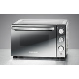 Horno Rommelsbacher Bgs 1500  Eléctrico 30 L 1500 W Negro, Plata, Mini Horno Plateado/Negro, Pequeño, Horno Eléctrico, 30 L, 1500 W, 30 L, 230 °C